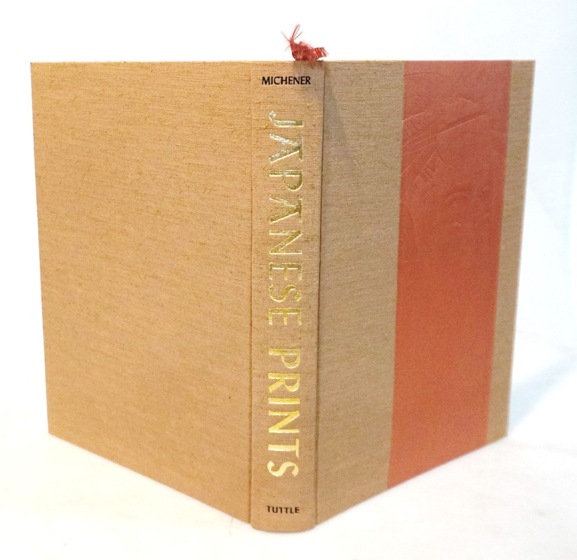 Japanese Prints Tuttle Fine Press Silk Inset Binding Tipped-Plates