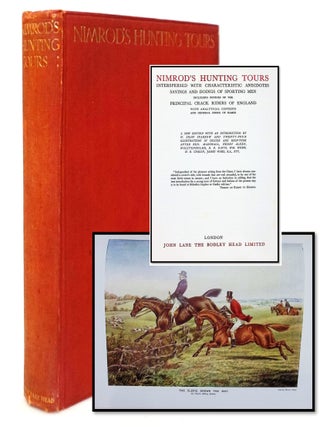 Item #21133 Nimrod's Hunting Tours; Interspersed with characteristic anecdotes, sayings, and...