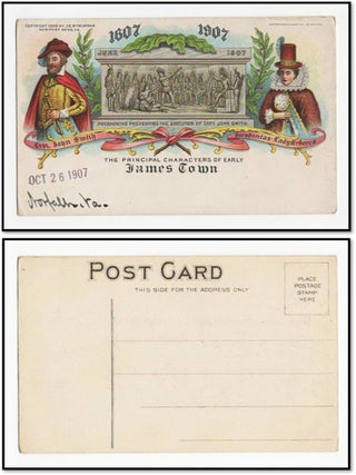 Jamestown Tercentennial Exposition Souvenir Postcard, 1907.