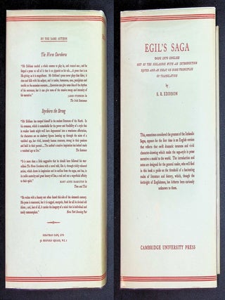 Egil's Saga: Done into English out of the Icelandic [Norse Mythology] [Inklings]