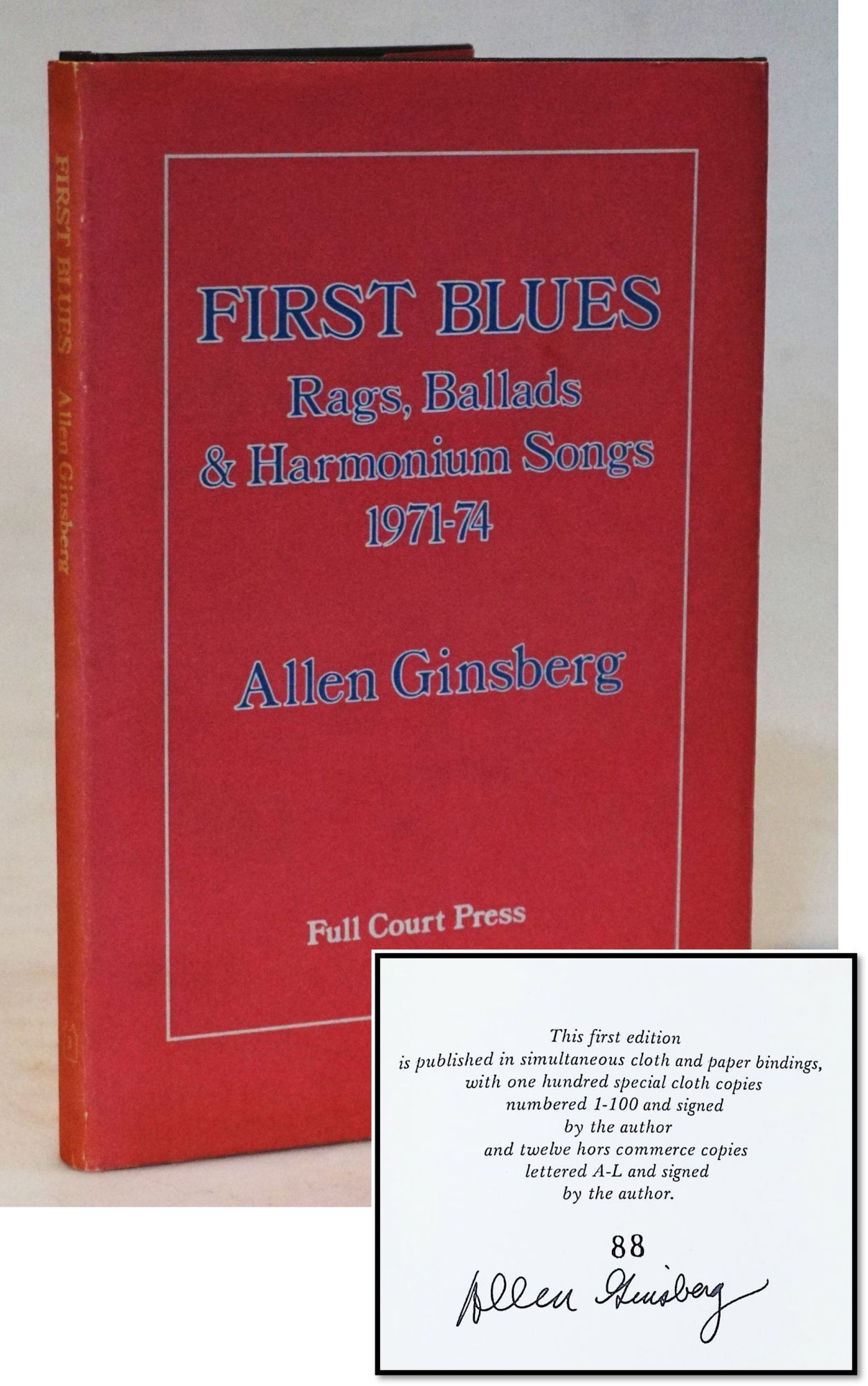 First Blues 1975 Limited Edition Signed & Numbered #88/100 Arthur