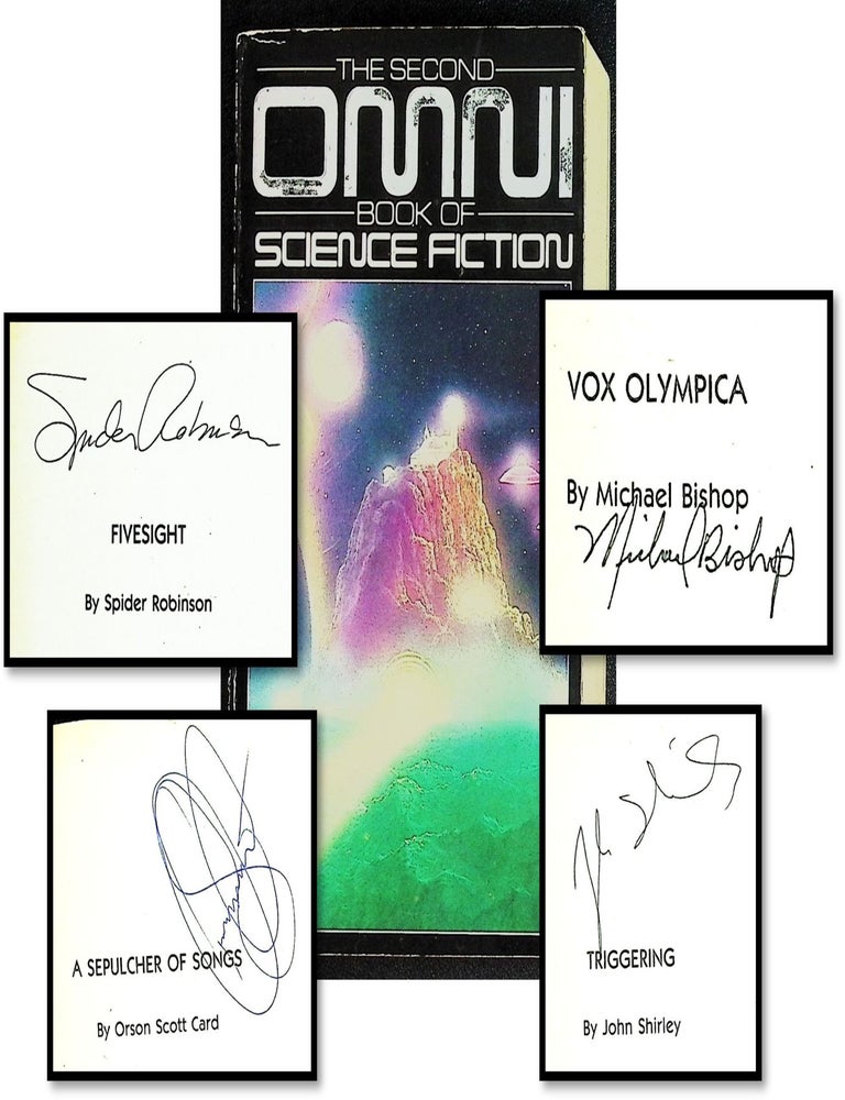 Item #21242 The Second Omni Book of Science Fiction [Signed 4x]. Ellen Datlow -.