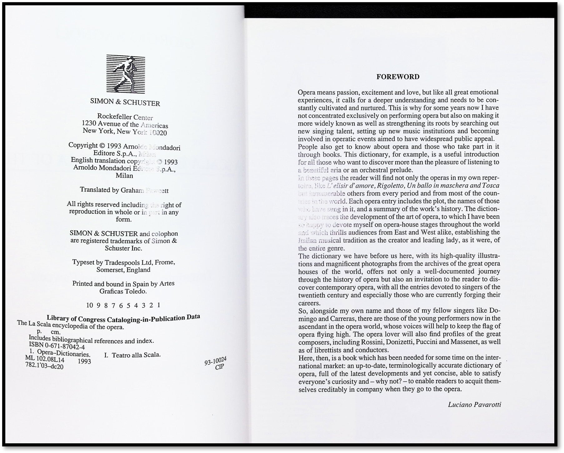La Scala Encyclopedia of the Opera: A Complete Reference Guide