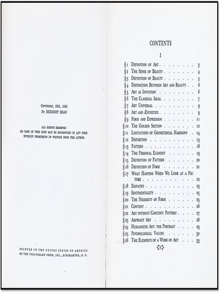The Anatomy of Art: An Introduction to the Problems of Art and Aesthetics
