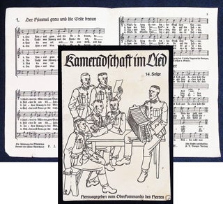 Item #21269 Kameradschaft im Lied: 14. Folge. Herausgegeben vom Oberkommando des Heeres [High...