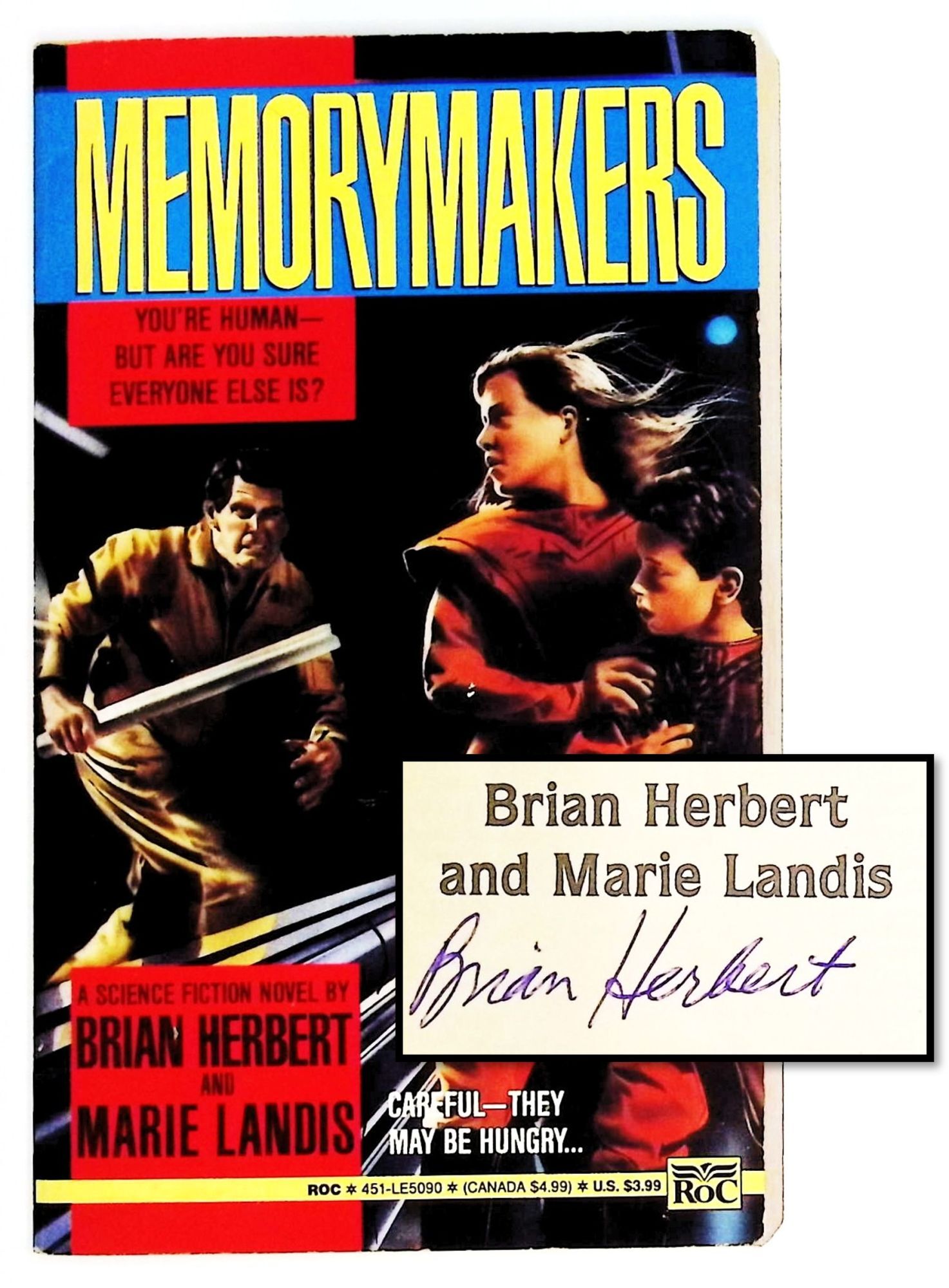 Memorymakers SIGNED | Brian Herbert, Marie Landis