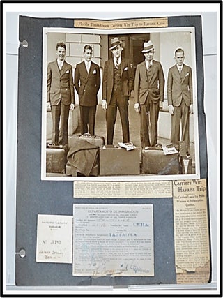 ARCHIVE: The Bibliographical Record: Florida Times-Union Subscription Contest / Havana, Cuba Trip Collection — 1933