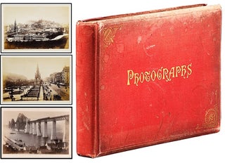 Item #21310 Album of 12 Albumen Photographic Views of Scotland - Dundee, ca. 1885–1895. James...
