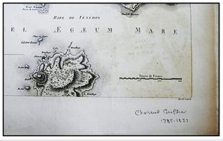 ‘Carte de la plaine de Troie’ (1786–1787) — Large Engraved Map of Ancient Troy by Barbié Bocage & Louis-François Cassas, from Choiseul-Gouffier’s Voyage pittoresque de la Grèce