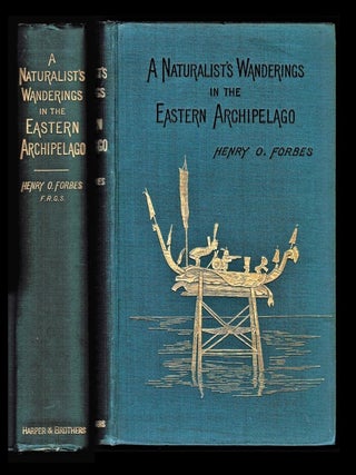 Item #21325 A Naturalist's Wanderings in the Eastern Archipelago. A Narrative of Travel and...