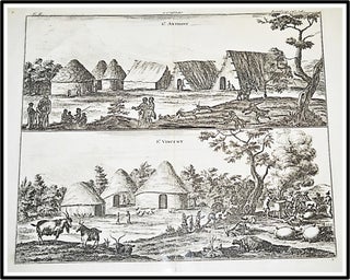 Item #21350 St. Anthony / St. Vincent [18th-Century Copperplate View of Cape Verde Island...