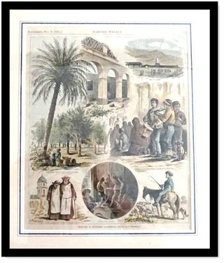 Item #21351 Sketches in Southern California [Harper’s Weekly Supplement New York: Harper’s...