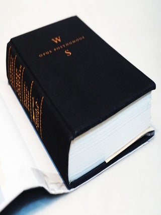Opus Posthumous: Poems, Plays, Prose