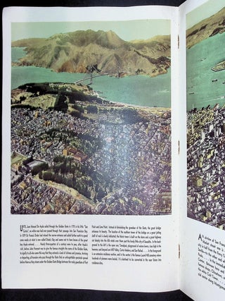 Item #21393 A Camera Tour in Full Color San Francisco and Bay Cities [Early color photography,...