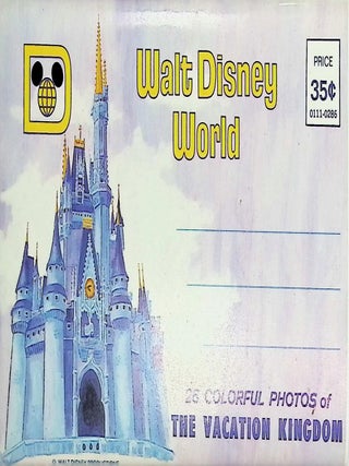 Item #21415 Walt Disney World — Souvenir Postcard Mailer [Early Theme Park Ephemera, Disney...