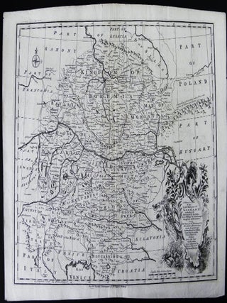 Item #21447 c. 1795 Engraved Map - Southeast Germany & Austria - Queen of Hungary’s Dominions -...