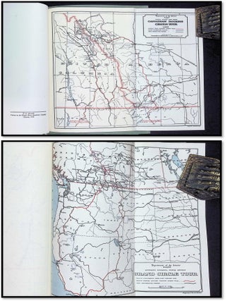 The Banff-Windermere Highway - 2 Folding Maps - Canadian Rockies