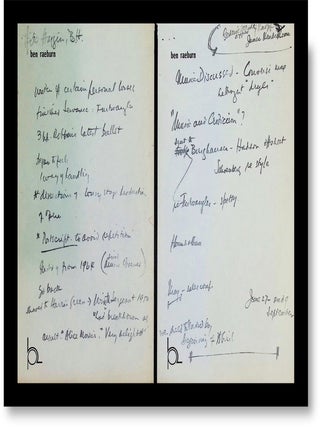 Ballet Chronicle [Signed Association Copy with Publisher's Handwritten Notes]