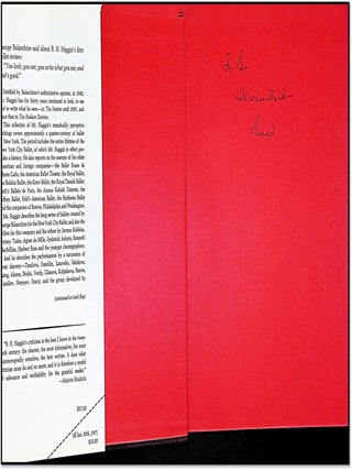 Ballet Chronicle [Signed Association Copy with Publisher's Handwritten Notes]