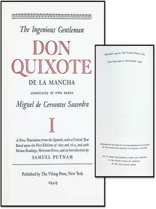 The Ingenious Gentleman Don Quixote De La Mancha: Complete in Two Volumes