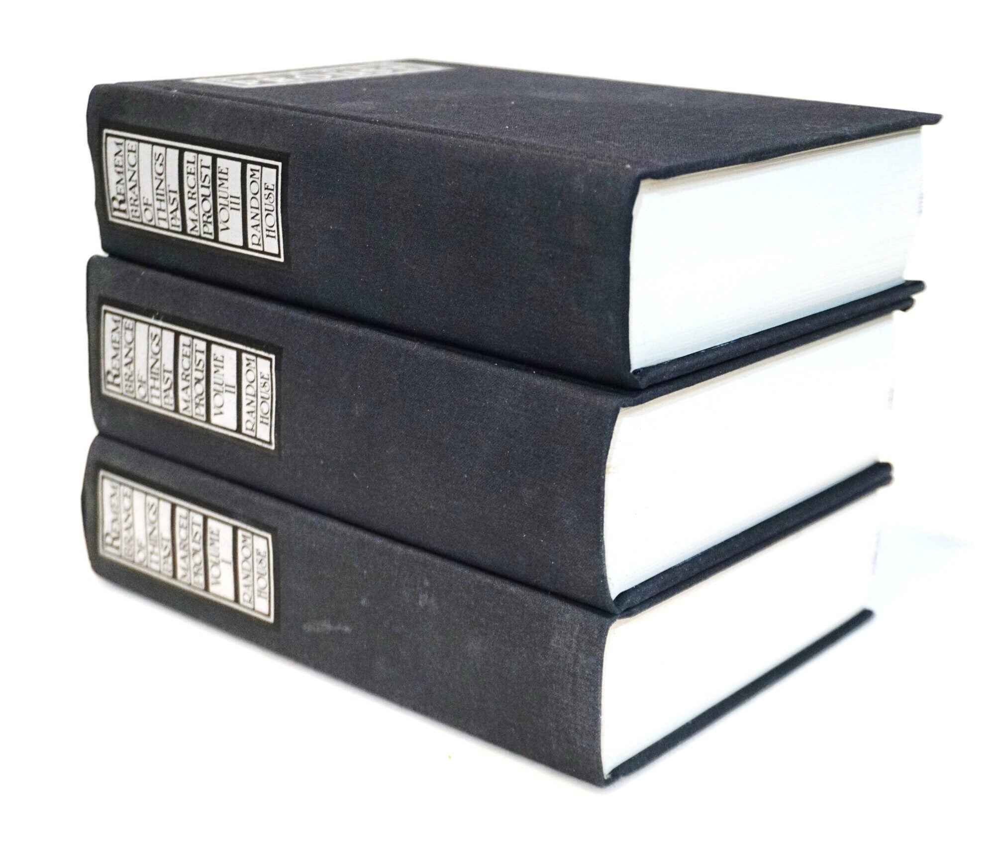 Remembrance of Things Past : Volumes I, II and III French