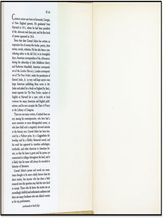 The Short Stories of Conrad Aiken