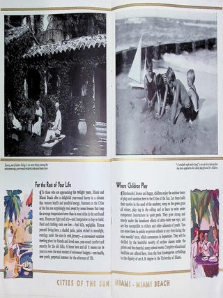 1934 Florida Tourism - Outwitting Winter: Cities of the Sun - Miami & Miami Beach -
