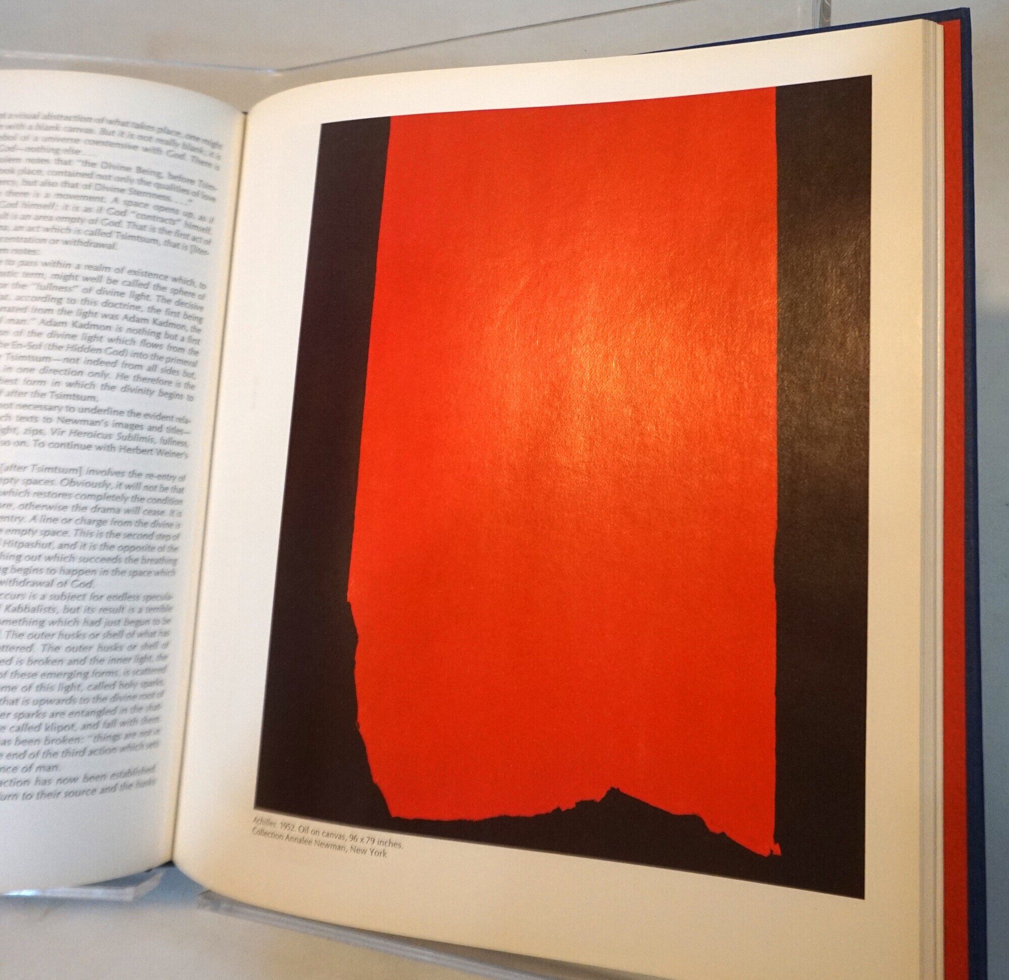 NEWMAN ニューマン　リレー式　赤　セルロイド Abstract Expressionism - Barnett Newman - Inscribed by Annalee