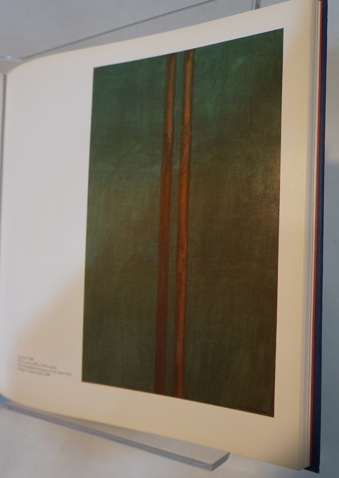 Abstract Expressionism - Barnett Newman - Inscribed by Annalee