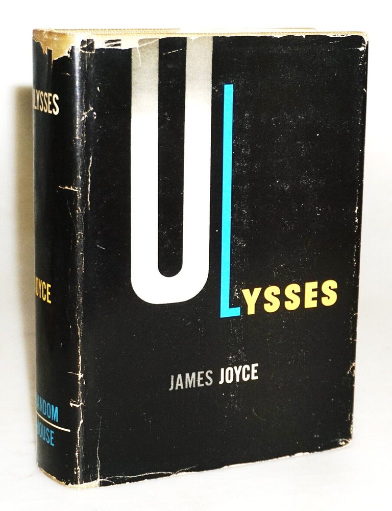 Item #21521 Ulysses [Mid-Century Random House Edition in the E. McKnight Kauffer Jacket]. James Joyce.