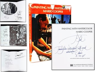 Item #21543 Painting with Water Color [Association Archive: Inscribed with 3 Original Art Pieces...