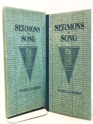 Item #21554 Sermons in Song: Poems of Homely Philosophy [1929 Volland 'Sunny Book' Style /...
