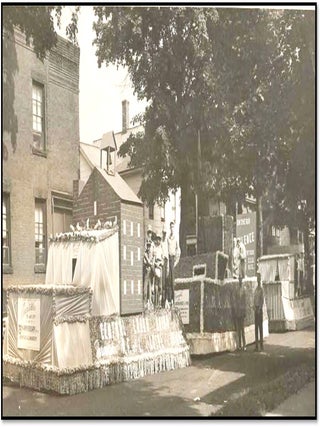 Item #21575 Post-War Civic Pride: Archive of Four Original Parade Float Photographs [Frank...