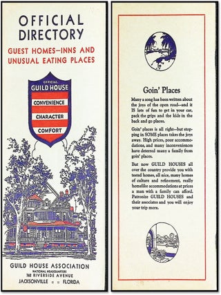 Item #21585 Directory of Guest Homes, Inns, and Unusual Eating Places [Pennsylvania to Florida,...