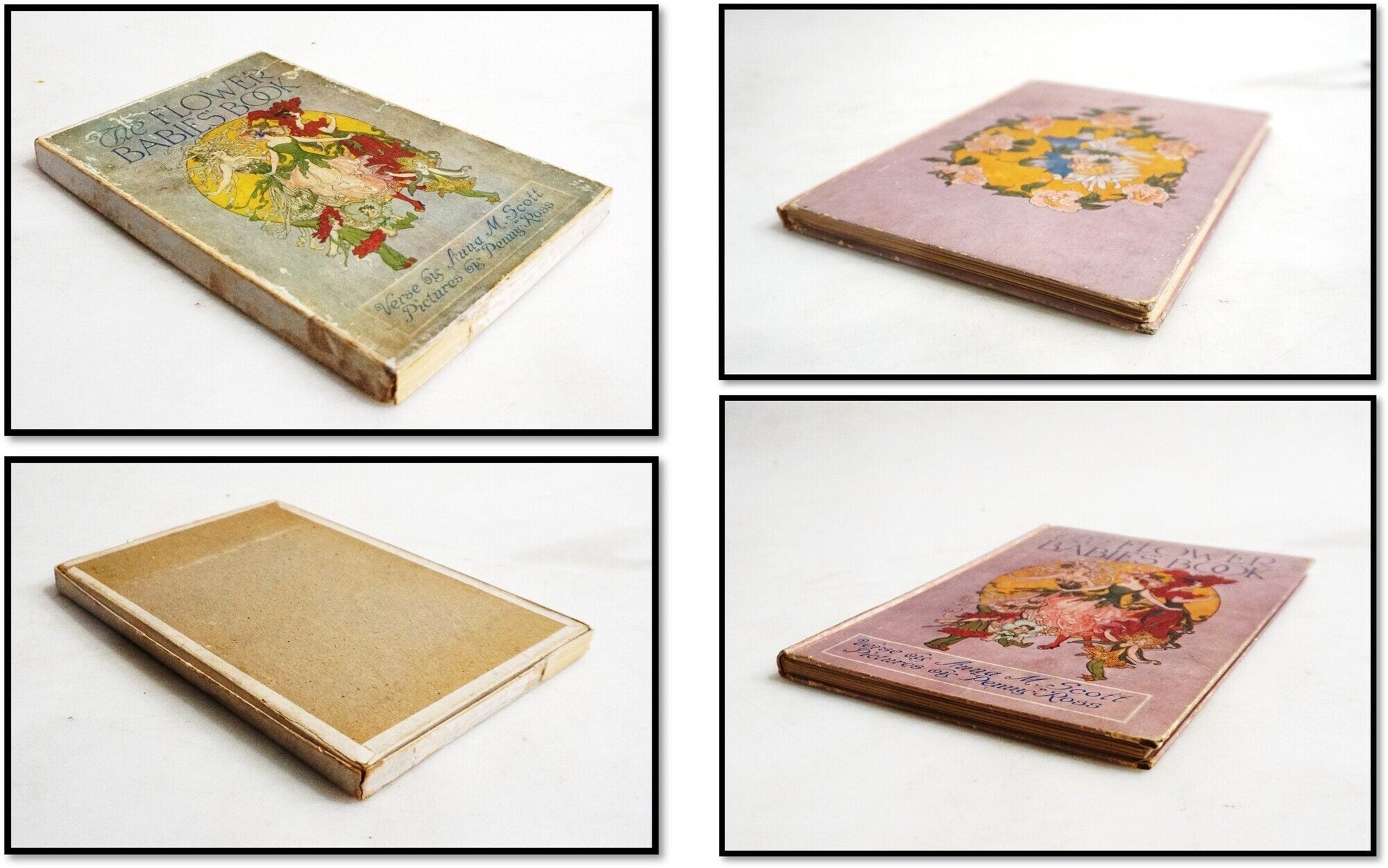 The Flower Babies' Book First Edition In Original Publisher's Box