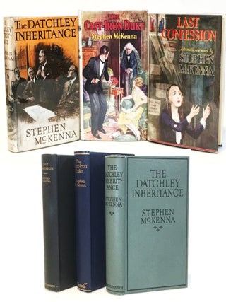 Item #21719 Trilogy of British First Editions: The Cast-Iron Duke; Last Confession; The Datchley...