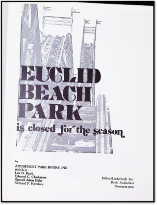 Euclid Beach Park Souvenir Set with Historical Volume