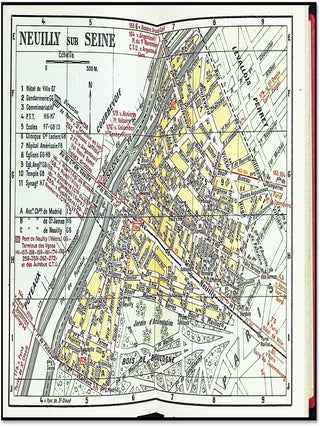 Banlieue de Paris: Plans – Répertoire des Rues – Autobus • c. mid-20th century