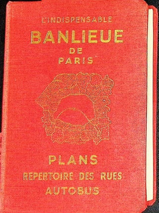 Banlieue de Paris: Plans – Répertoire des Rues – Autobus • c. mid-20th century