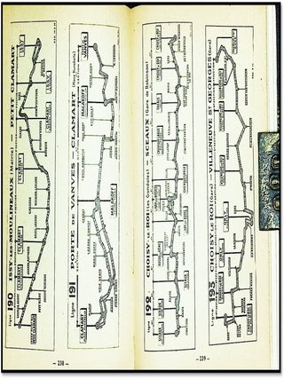 Plan-Guide Répertoire des Rues – Paris (1er Arrondissement) Métro-Autobus • c. mid-20th century