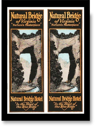 Item #21814 The Natural Bridge of Virginia - Hotel. H. D. Grant