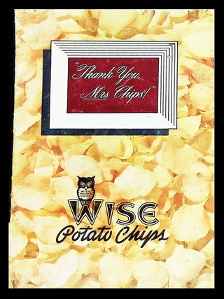 &lsquo;Thank You, Mrs. Chips!&rsquo; [Film Tie-In] [Mid-Century Food Advertising. National Potato Chip Institute &ndash;.