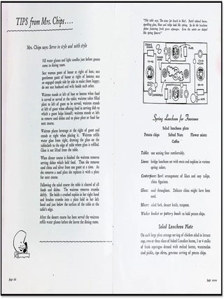 &lsquo;Thank You, Mrs. Chips!&rsquo; [Film Tie-In] [Mid-Century Food Advertising]
