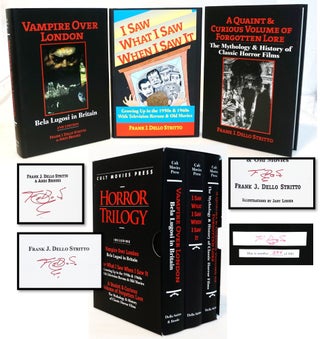 Item #21843 Horror Trilogy - Complete Set of Three in Slipcase. [Vampire Over London – I Saw...