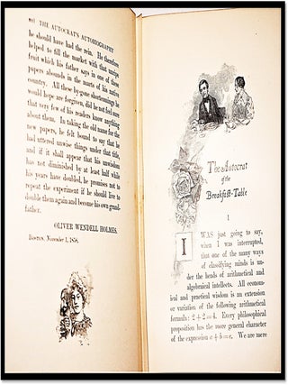 The Autocrat of the Breakfast-Table • 2 Volumes • 1893 • Illustrated by Howard Pyle