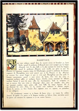 Le Paradis Tricolore • Alsace • World War I • Chromolithographs • 1918 • Beaucoup D'Images