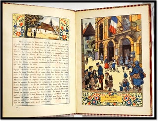 Le Paradis Tricolore • Alsace • World War I • Chromolithographs • 1918 • Beaucoup D'Images