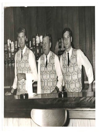Anheuser-Busch Distribution System — Facilities, Fleet, Operations & Promotion — Original Black-and-White Photographic Archive with Newspaper Documentation