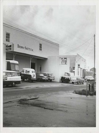Anheuser-Busch Distribution System — Facilities, Fleet, Operations & Promotion — Original Black-and-White Photographic Archive with Newspaper Documentation