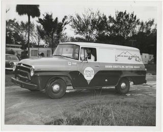 Anheuser-Busch Distribution System — Facilities, Fleet, Operations & Promotion — Original Black-and-White Photographic Archive with Newspaper Documentation